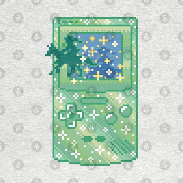 Galaxy Handheld Pixel Art by AlleenasPixels